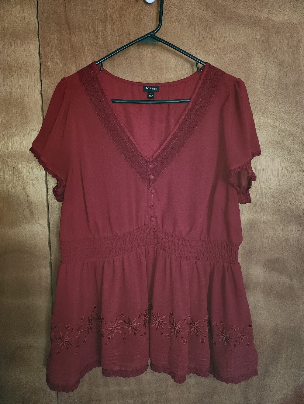 Torrid Babydoll Top